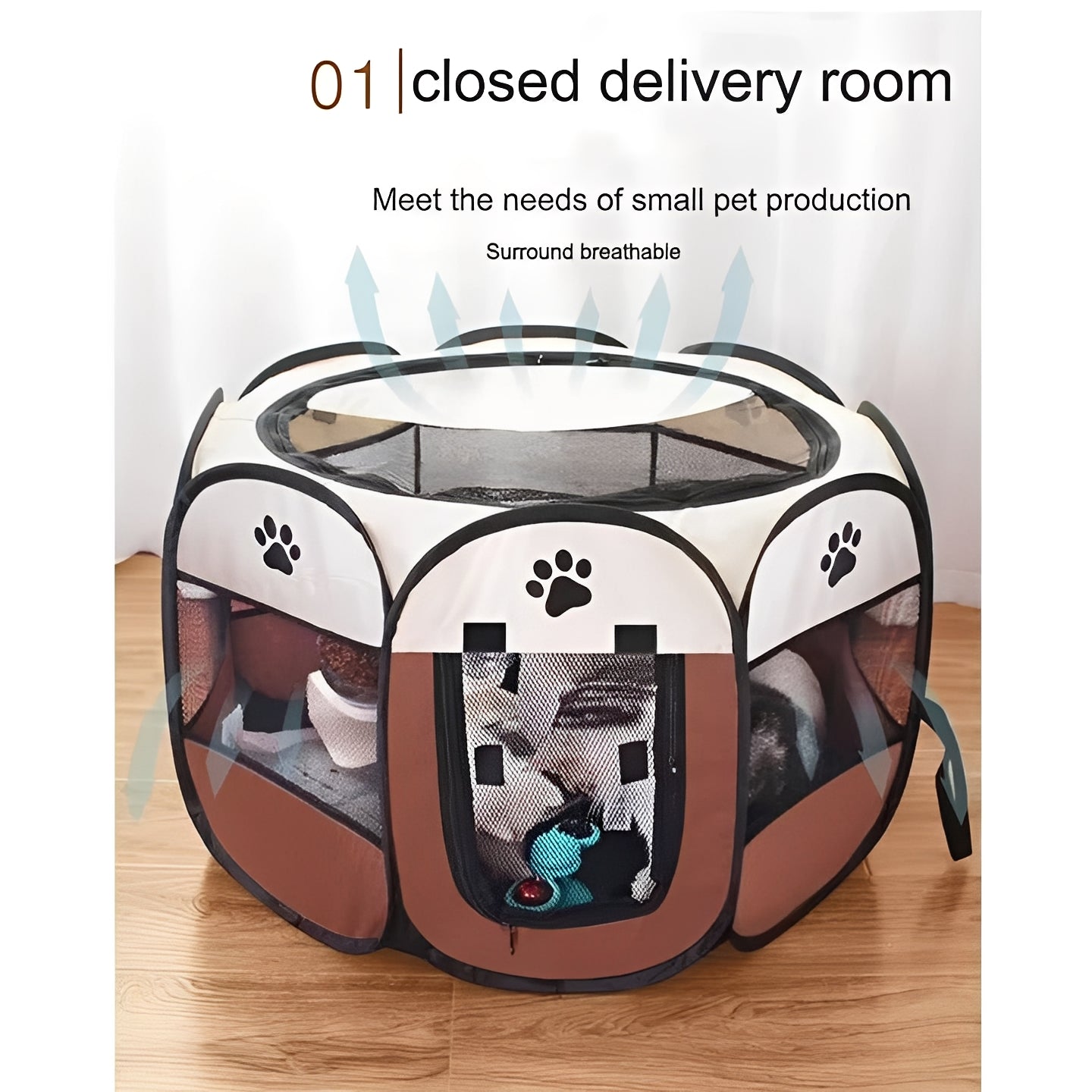 [Hometech] Indoor Outdoor Pet Tent for Cats and Small Dogs