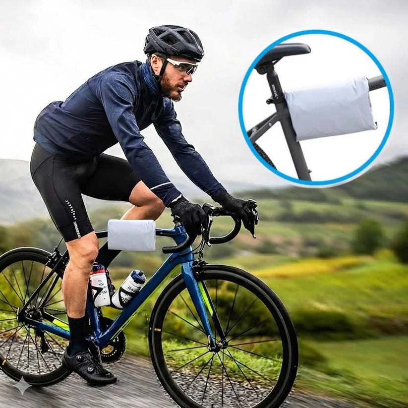 [Hometech] Waterproof Electric Bike Cover with PU Coating and Lock Opening for Outdoor Use