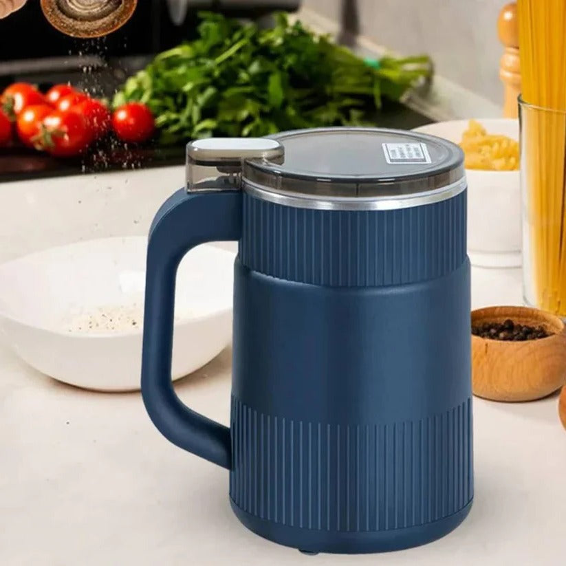 [Hometech] Compact Electric Grain Mill for Fresh Flour and Cereal Grinding