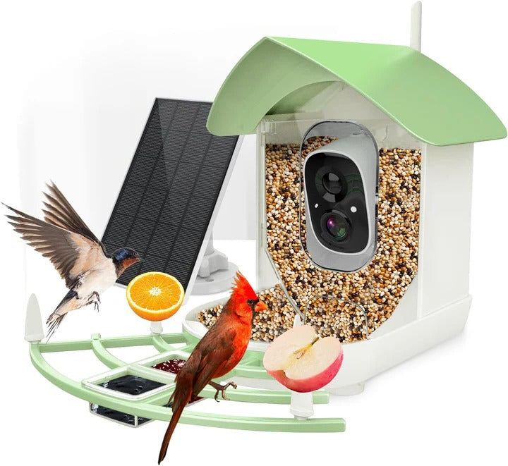 [Hometech] Smart Bird Feeder Camera with App Control and Night Vision