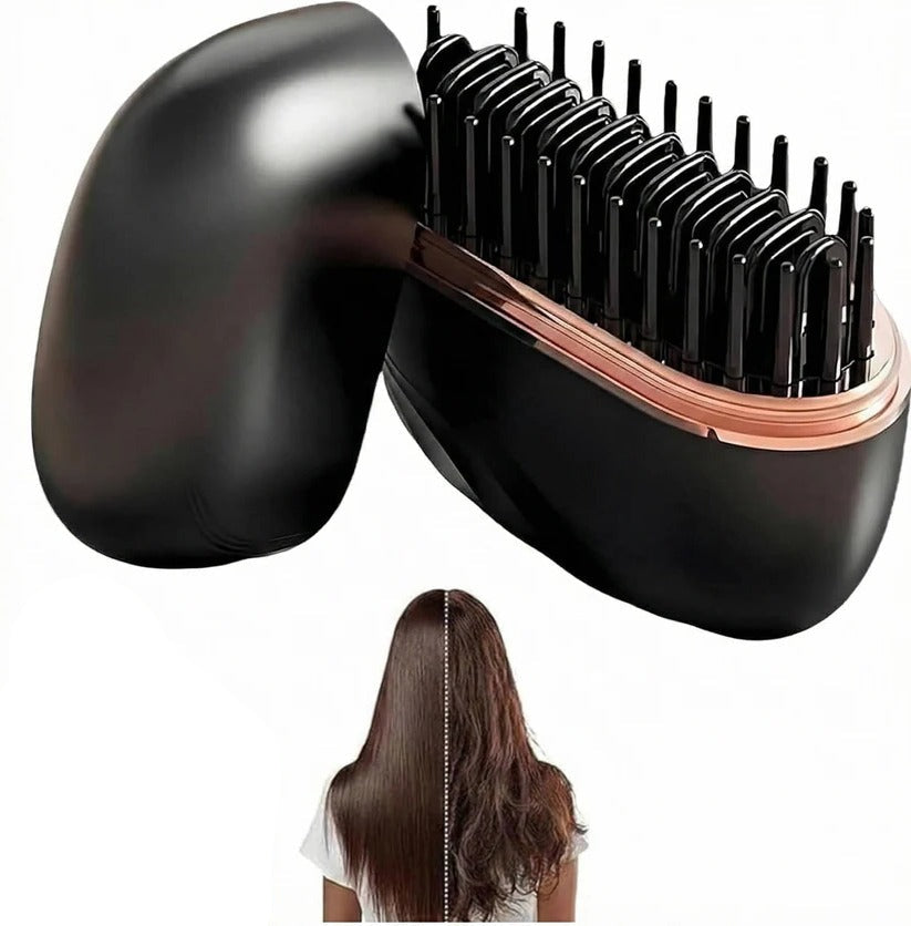 [Hometech] Compact Cordless Heated Straightening Comb, USB Rechargeable