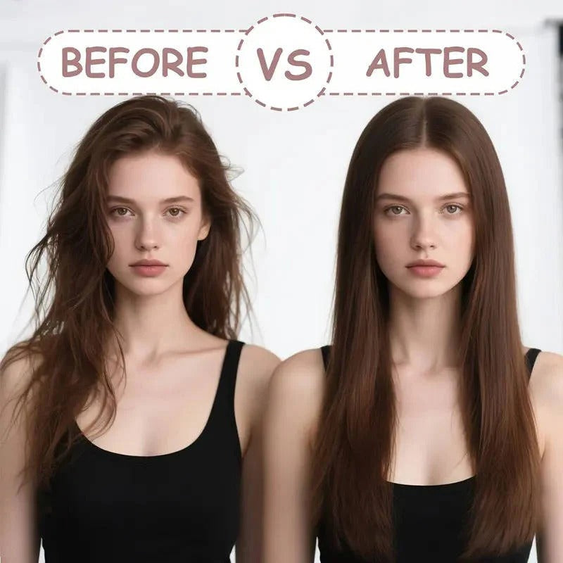 [Hometech] Compact Cordless Heated Straightening Comb, USB Rechargeable