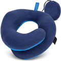 [Hometech] Adjustable Travel Neck Pillow with Reversible Microfleece Cover
