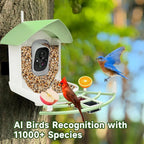[Hometech] Smart Bird Feeder Camera with App Control and Night Vision
