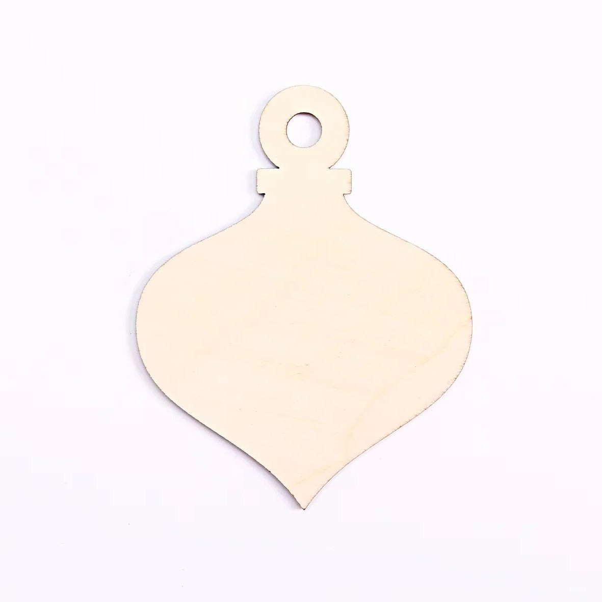 [Hometech] Unfinished Wooden Ornament Blanks for DIY Crafts, 10 Piece Set