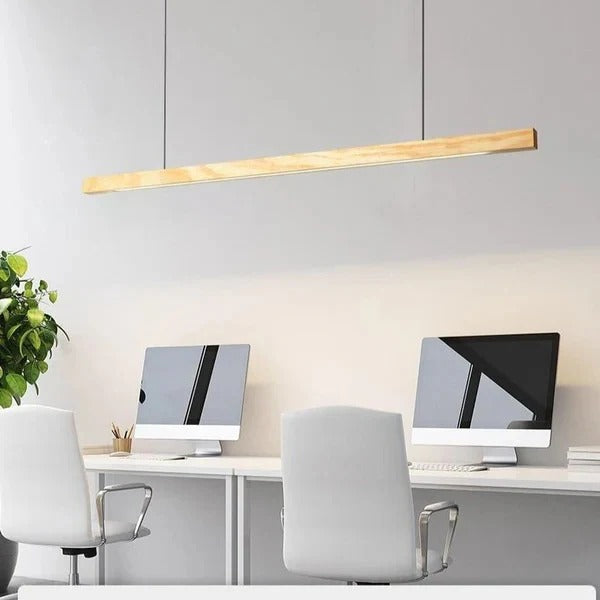 [Hometech] Hanging Pendant Light with Adjustable Height and LED Illumination