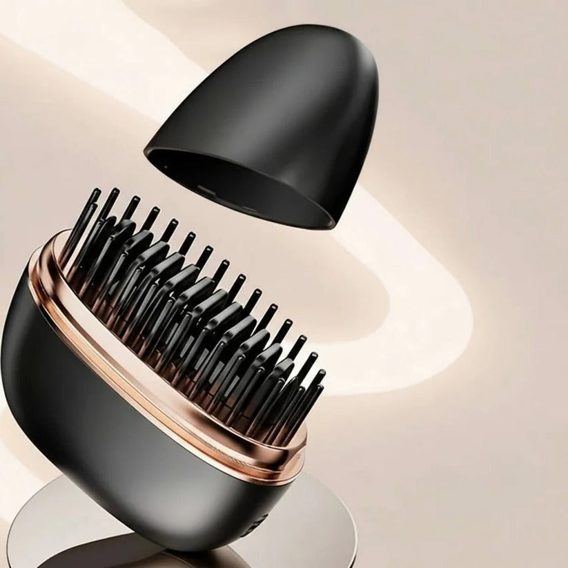 [Hometech] Compact Cordless Heated Straightening Comb, USB Rechargeable