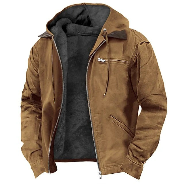 [Hometech] Men's Casual Winter Jacket with Elegant Design