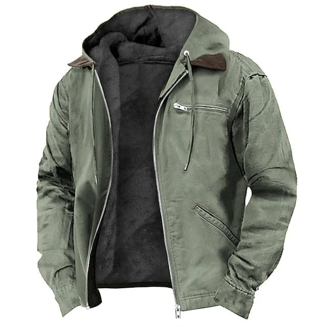 [Hometech] Men's Casual Winter Jacket with Elegant Design