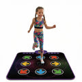 [Hometech] Bluetooth Dance Mat with Light Up Electronic Music Game Pad for Kids
