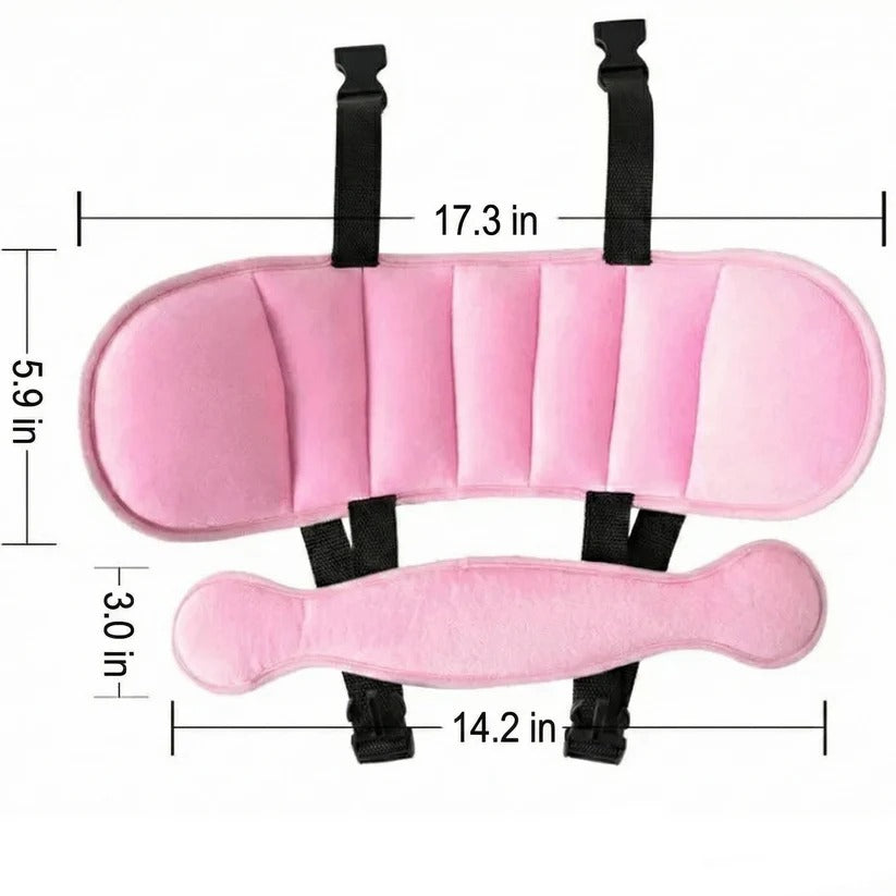 [Hometech] Adjustable Child Car Seat Head Support Strap for Travel Naps