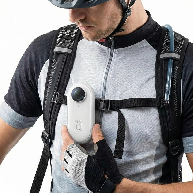 [Hometech] Magnetic 4K Action Camera for Cycling with 120 Degeree Wide Lens