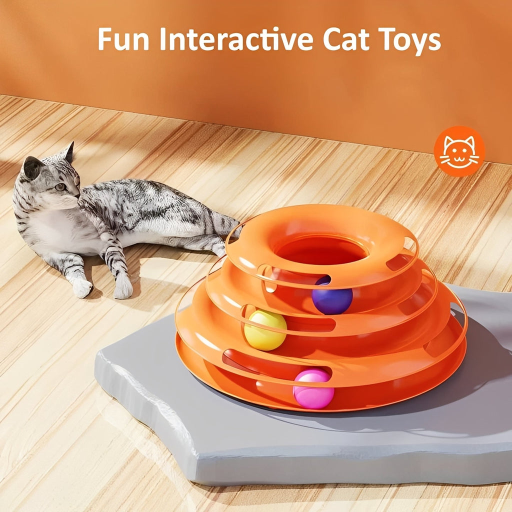 [Hometech] Interactive Cat Toy Set for Active Play