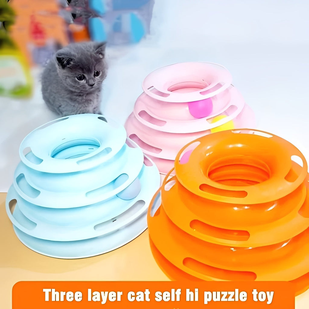 [Hometech] Interactive Cat Toy Set for Active Play