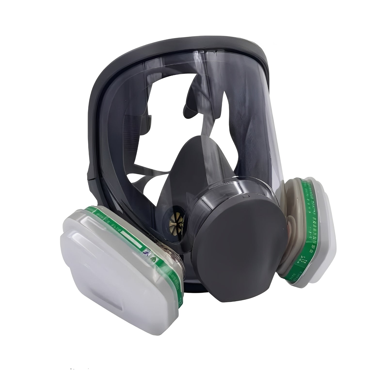 [Hometech] Full Face Respirator Mask with Anti Fog Lens and Silicone Seal