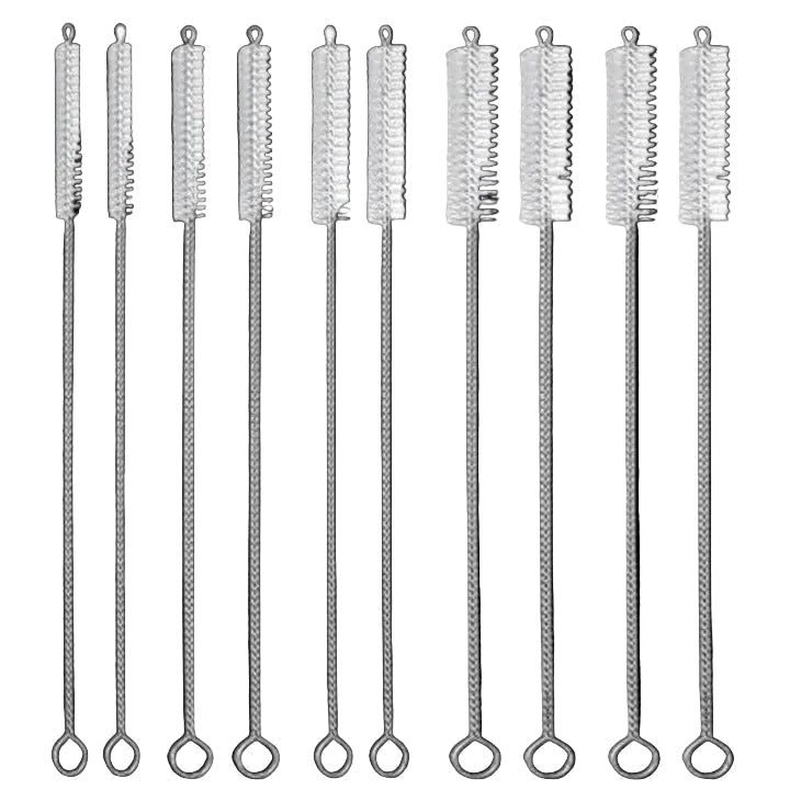 [Hometech] Reusable Straw Cleaning Brush Set for Cleaning, 10 Pieces