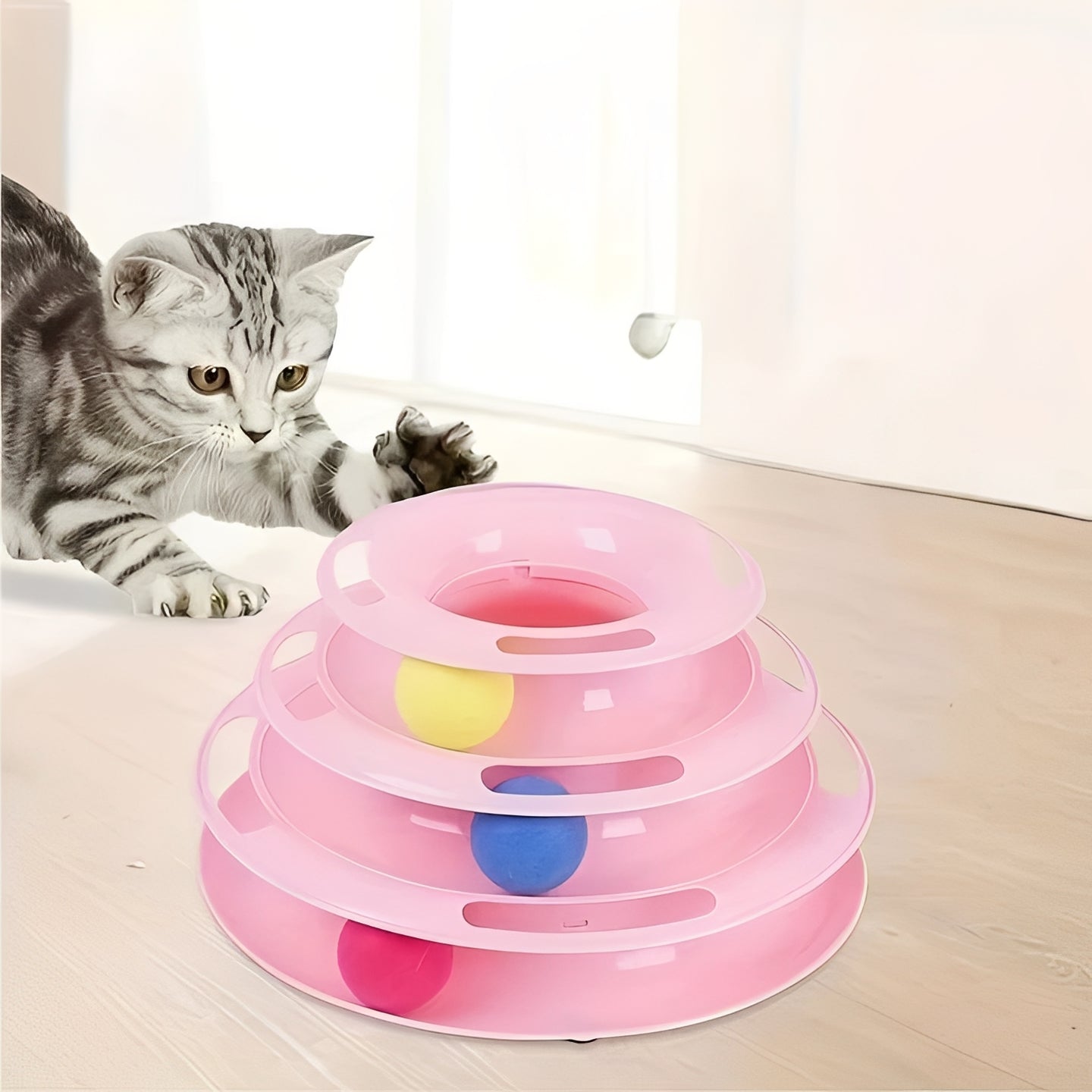 [Hometech] Interactive Cat Toy Set for Active Play