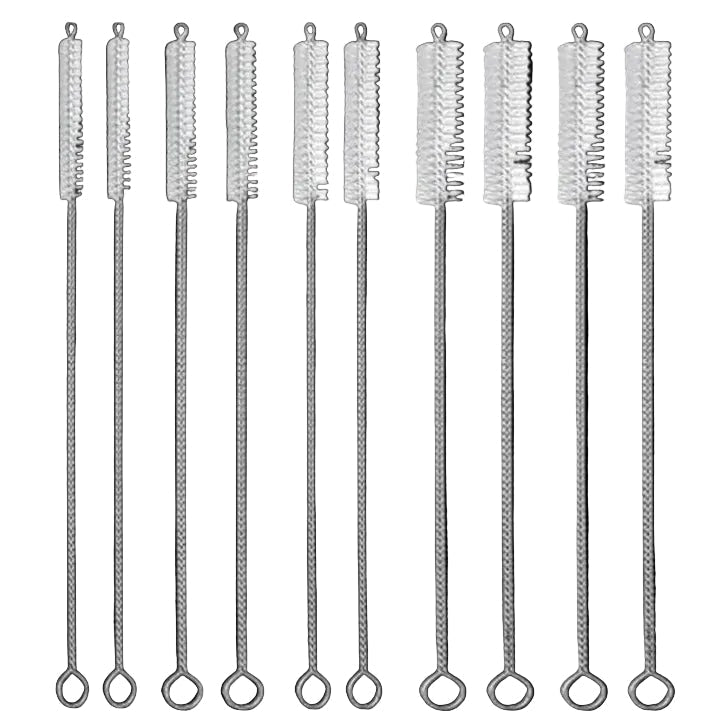 [Hometech] Reusable Straw Cleaning Brush Set for Cleaning, 10 Pieces