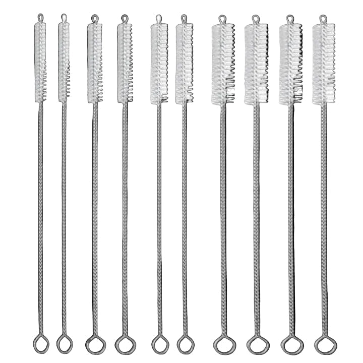 [Hometech] Reusable Straw Cleaning Brush Set for Cleaning, 10 Pieces