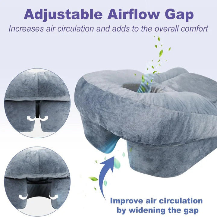 [Hometech] Face Down Recovery Pillow Recovery Pillow with Face Cavity Opening