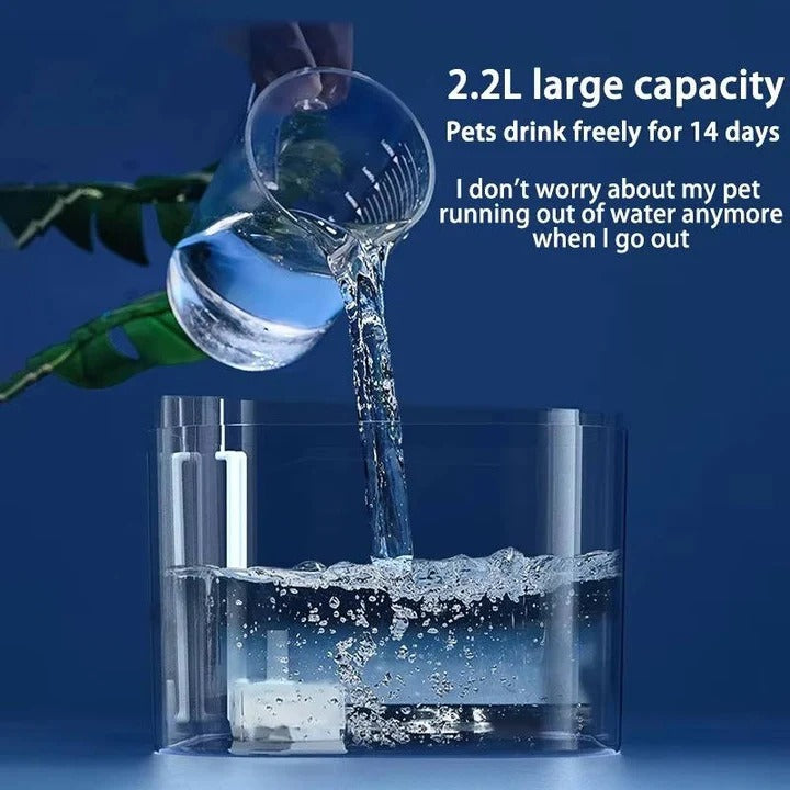 [Hometech] Automatic Cat Water Fountain with Filtration System