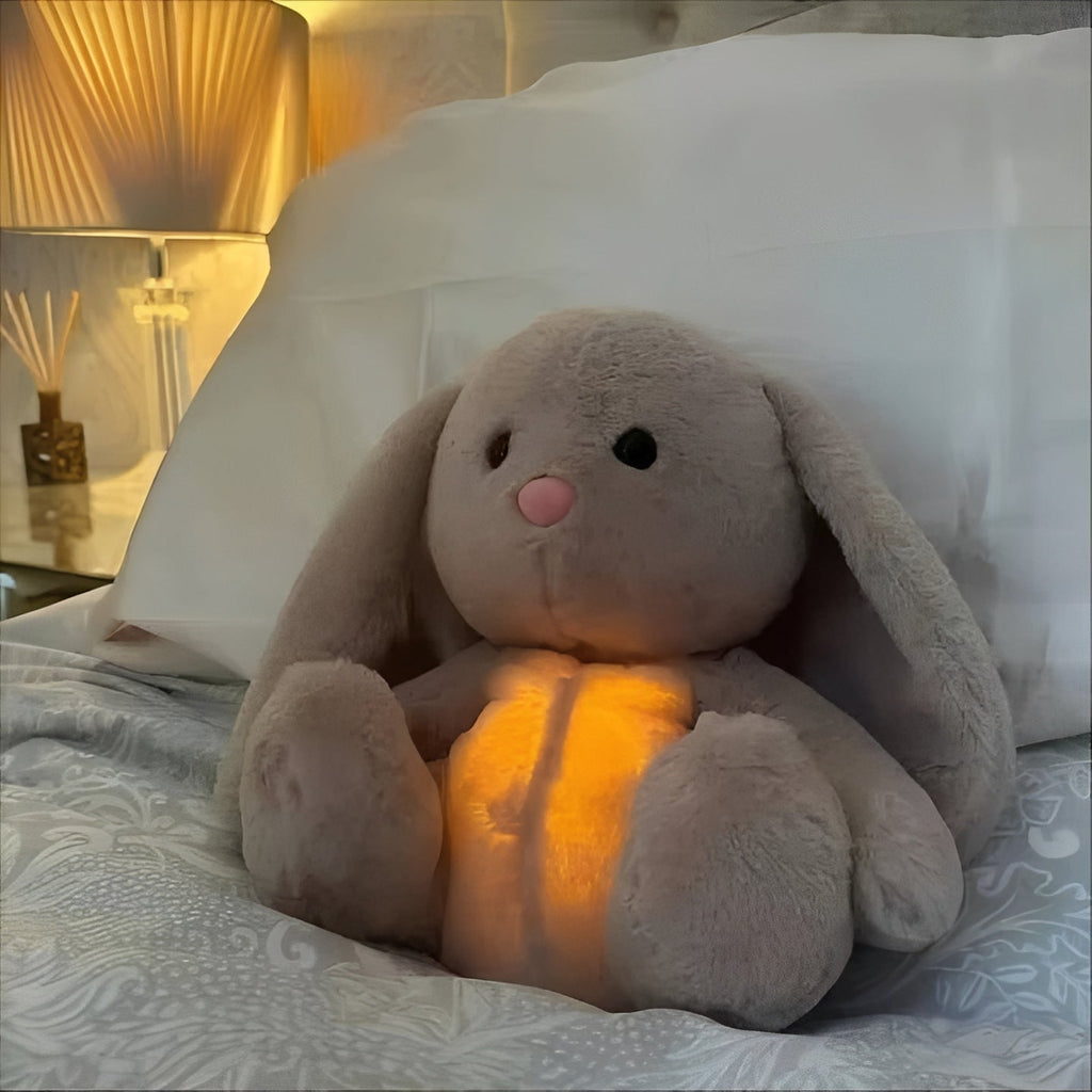 [Hometech] Stuffed Animal Bunny with Breathing Motion Feature
