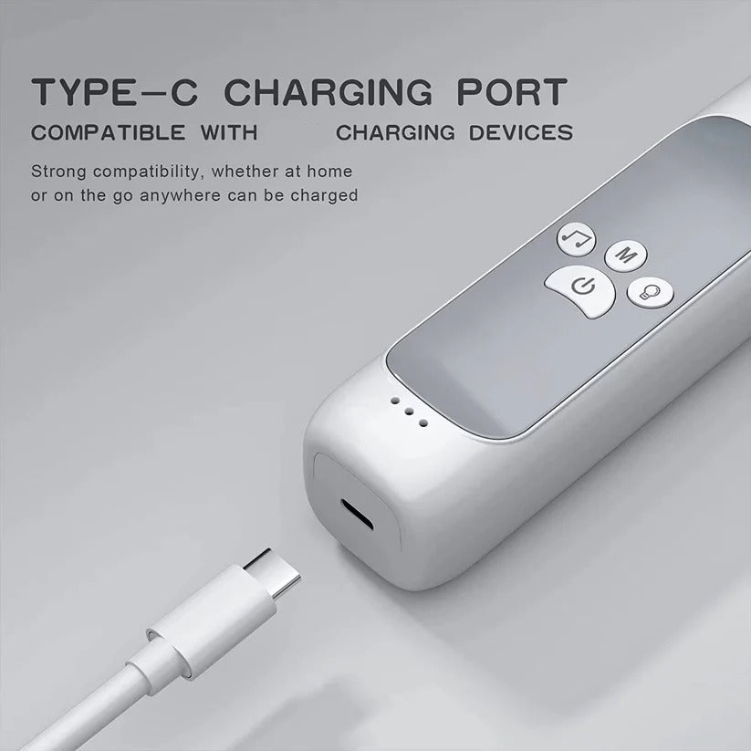 [Hometech] Rechargeable Electric Nasal Aspirator for Babies, 3 Suction Modes with Music