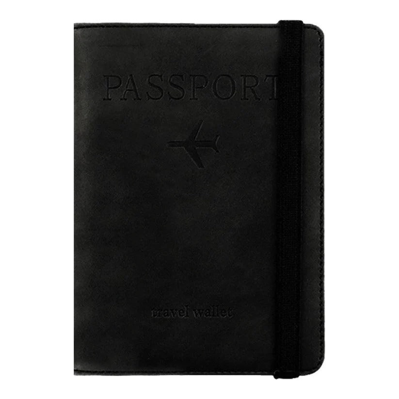 [Hometech] Unisex Slim Travel Passport Wallet with Card Slots