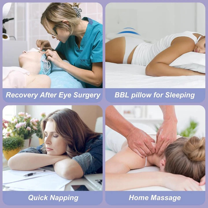 [Hometech] Face Down Recovery Pillow Recovery Pillow with Face Cavity Opening