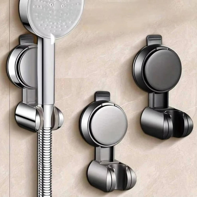 [Hometech] No Drill Adhesive Shower Head Holder, Adjustable 360 Degree Wall Mount Bracket