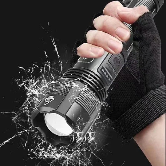 [Hometech] Outdoor Water-Resistant LED Flashlight with Bright Illumination