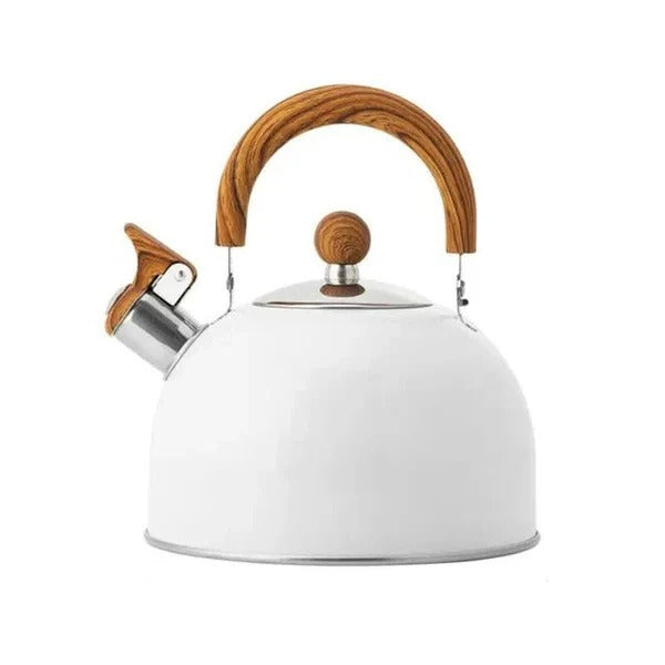 [Hometech] Stainless Steel Whistling Stovetop Kettle with Insulated Handle