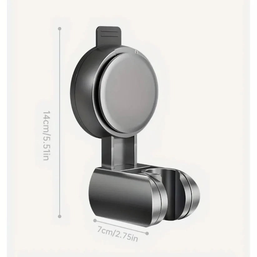 [Hometech] No Drill Adhesive Shower Head Holder, Adjustable 360 Degree Wall Mount Bracket
