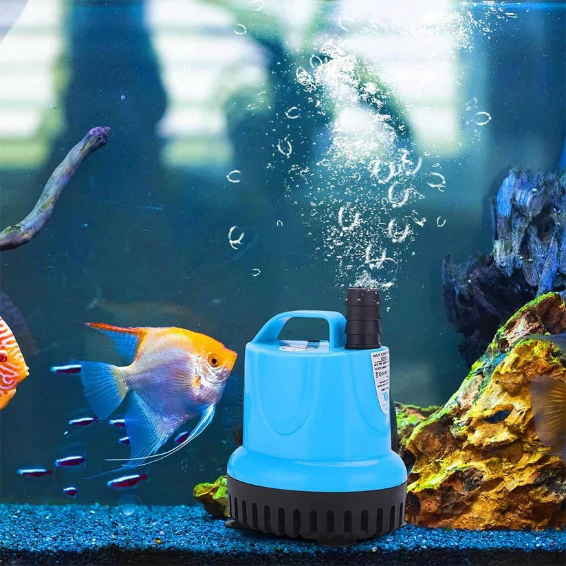 [Hometech] Submersible Aquarium Water Pump with Built In Filter for Fish Tank