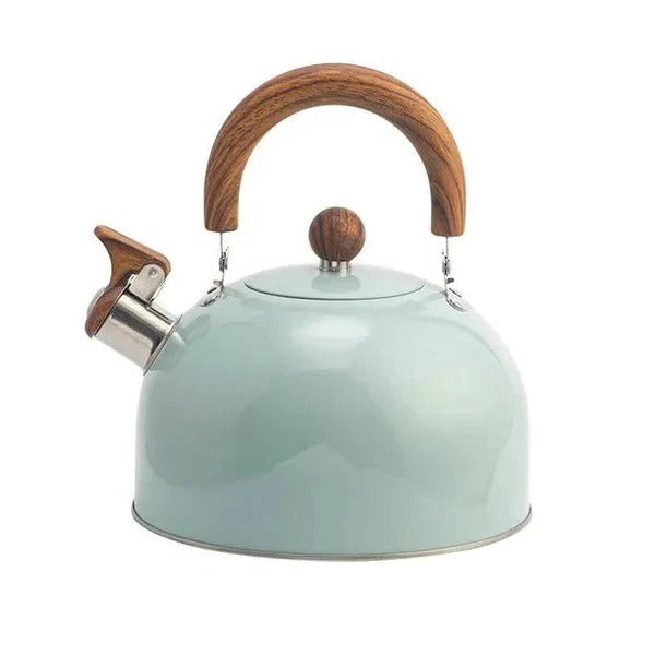 [Hometech] Stainless Steel Whistling Stovetop Kettle with Insulated Handle