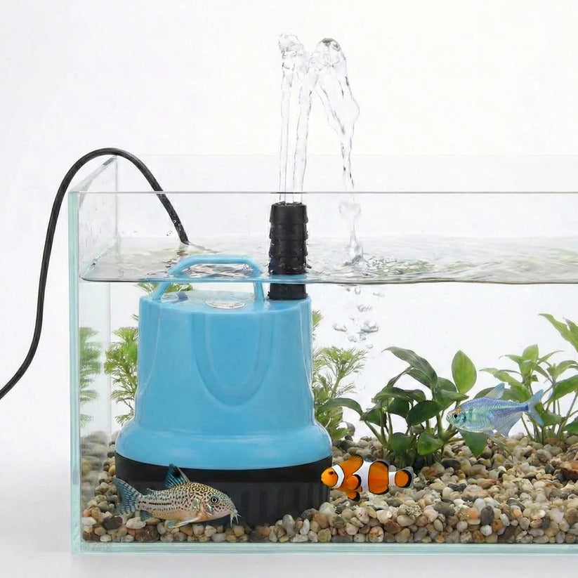 [Hometech] Submersible Aquarium Water Pump with Built In Filter for Fish Tank