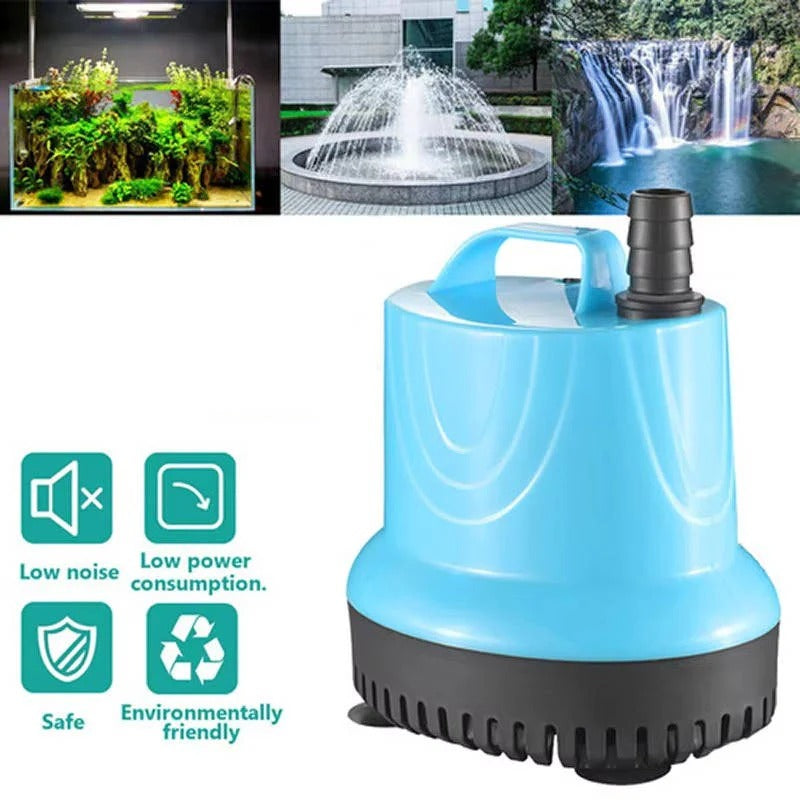[Hometech] Submersible Aquarium Water Pump with Built In Filter for Fish Tank