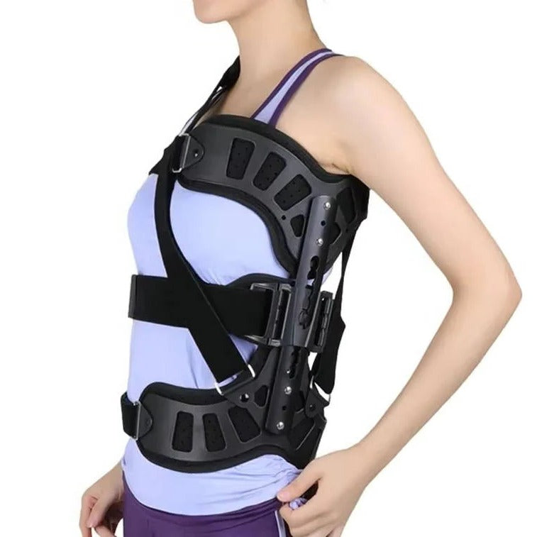 [Hometech] Adjustable Spinal Support Brace with Height Control and Posture Support