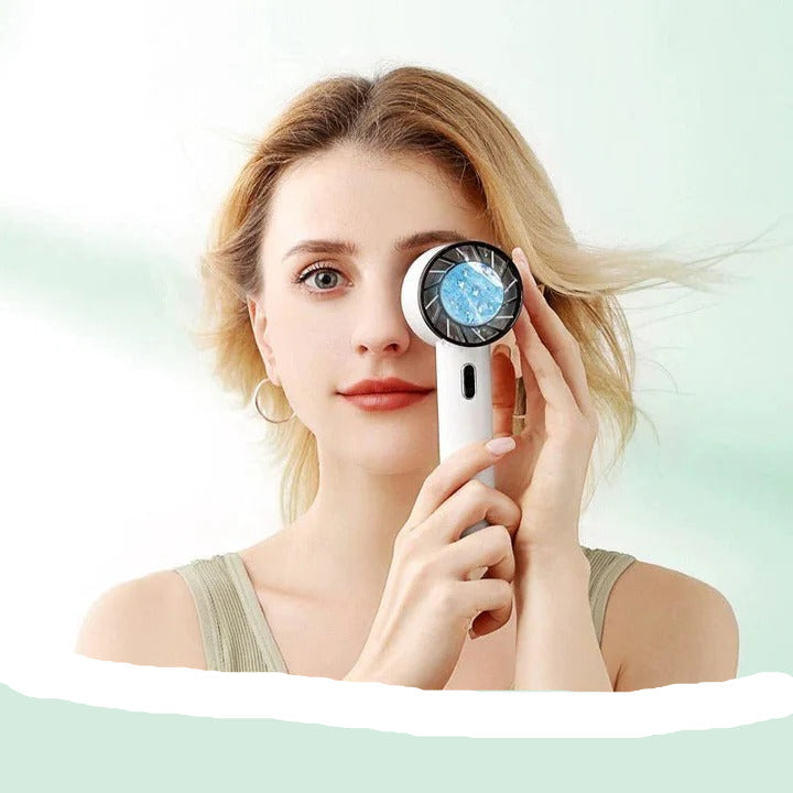 [Hometech] Portable Desktop Air Cooler Fan with USB Charging and Speed Control