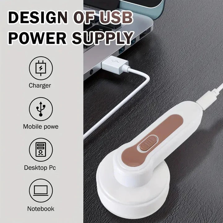 [Hometech] Electric Lint Remover with Rechargeable Battery for Garments and Upholstery