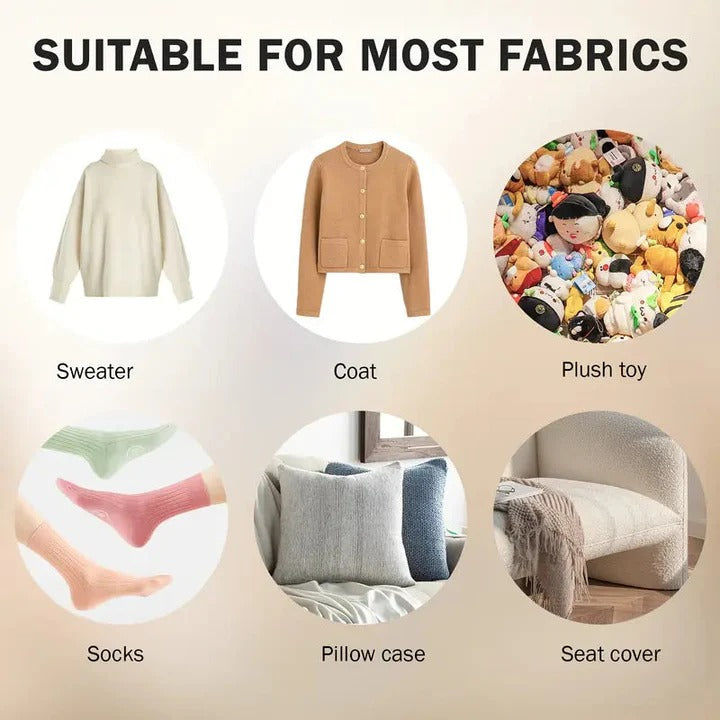 [Hometech] Electric Lint Remover with Rechargeable Battery for Garments and Upholstery