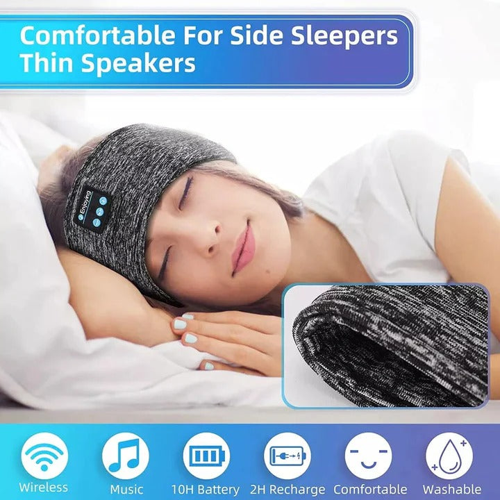 [Hometech] Wireless Sleep Headband and Sports Headphones for Workouts
