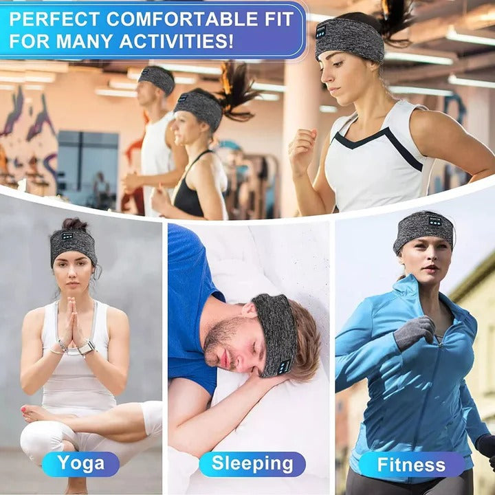 [Hometech] Wireless Sleep Headband and Sports Headphones for Workouts