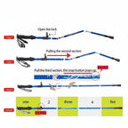 [Hometech] Foldable Hiking Pole and Adjustable Trekking Gear