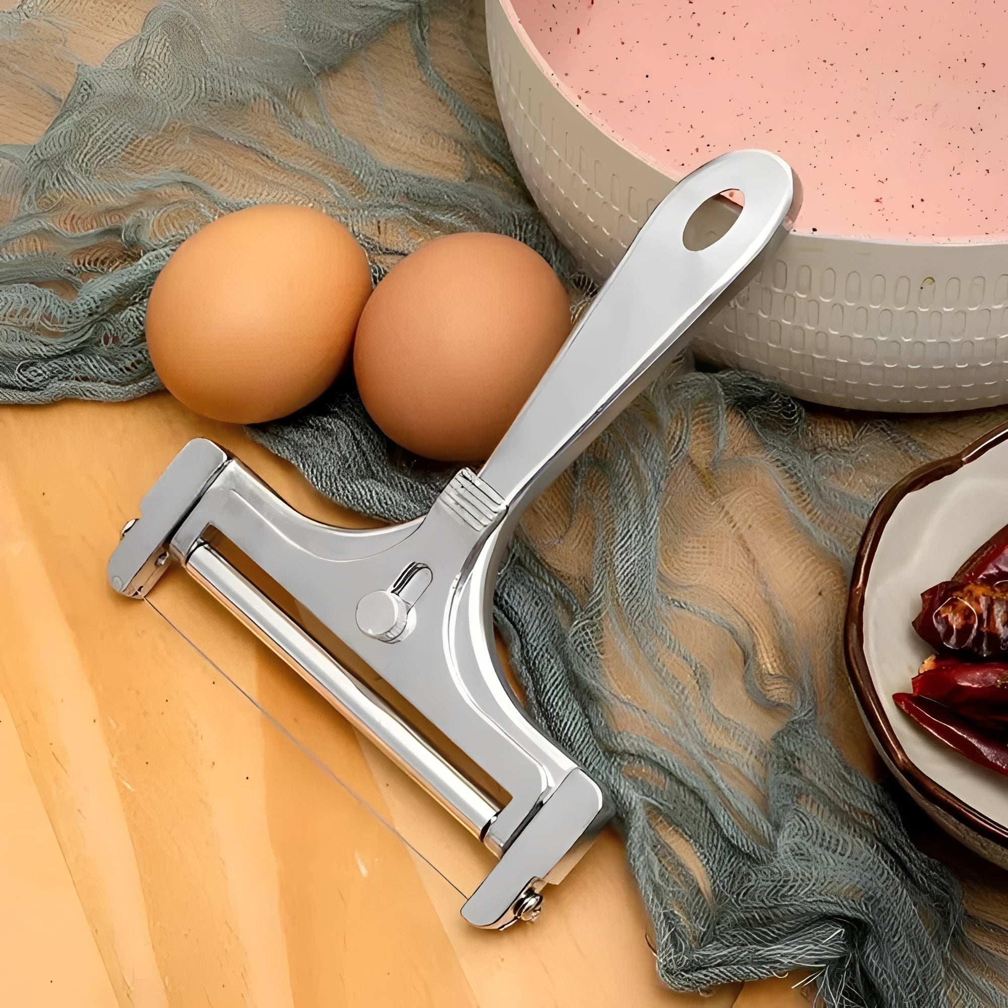 [Hometech] Stainless Steel Butter and Cheese Tool Set