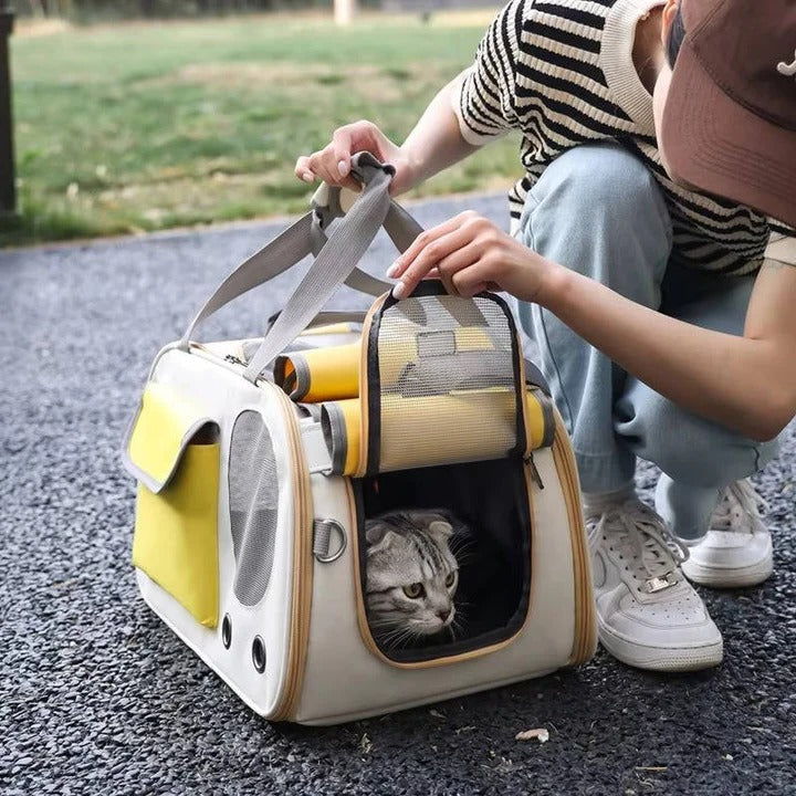 [Hometech] Pet Carrier for Cats and Small Dogs Travel