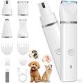 [Hometech] Cordless Pet Grooming Set with Clipper and Nail Grinder