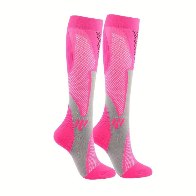 [Hometech] Breathable Compression Socks for Women, Running and Sports Recovery Support