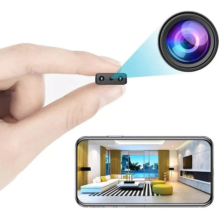 [Hometech] Compact HD Camera with Wi-Fi and Audio Recording
