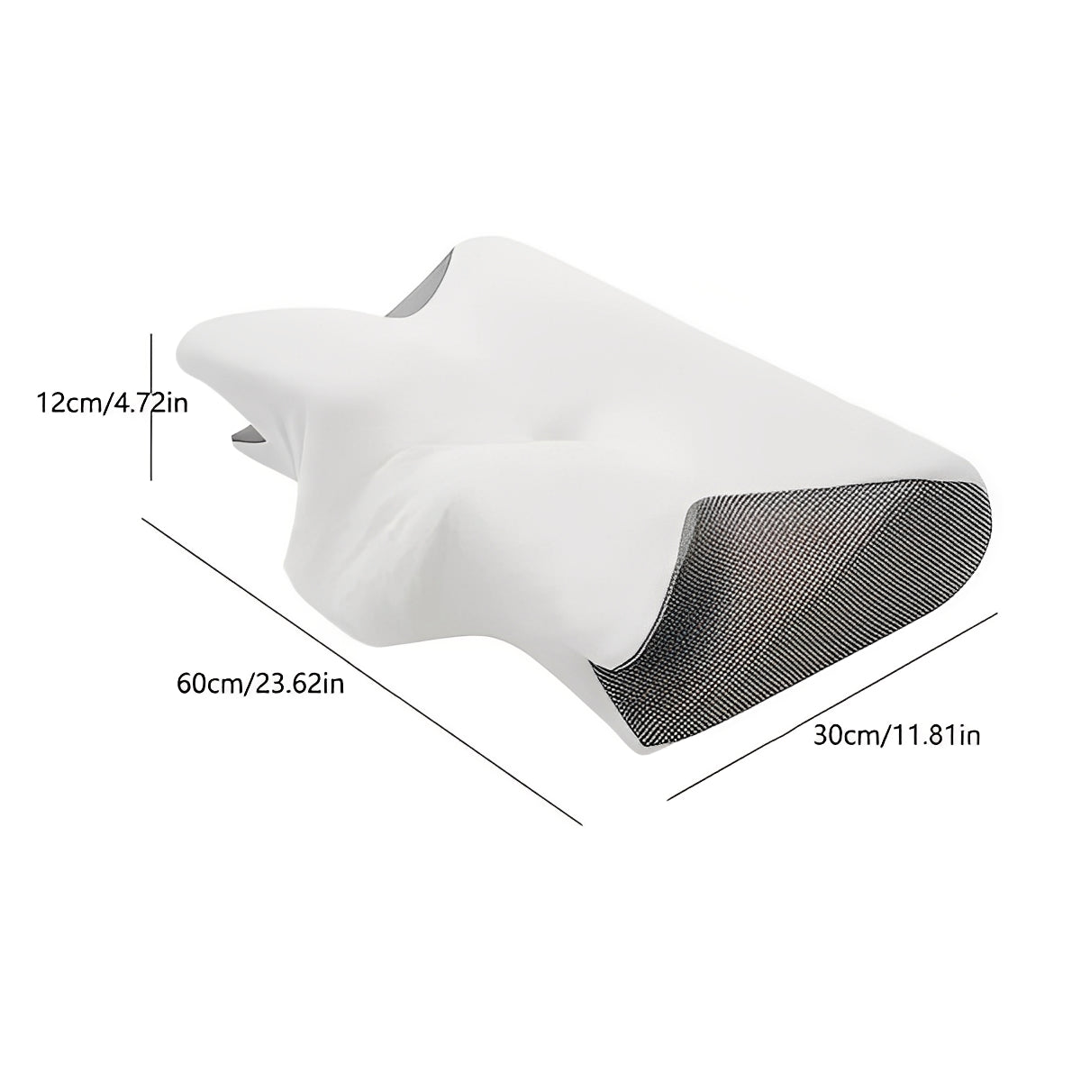 [Hometech] Ergonomic Pillow with Armrests for Side Sleepers
